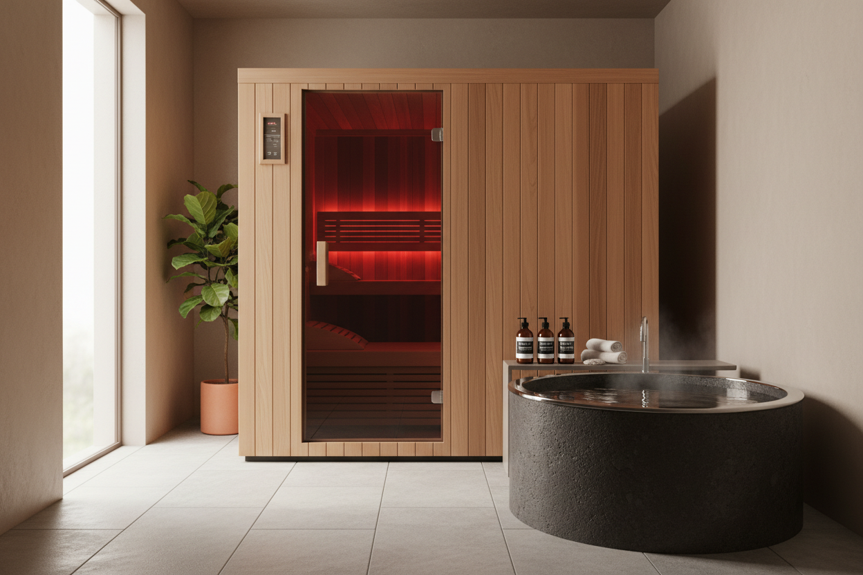 Slideshow Image 1 - Infrared Sauna & Cold Plunge